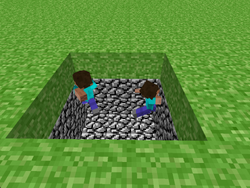 【別倉庫からの配送】 rd-132328 pre-Classic Edition Java – Wiki Minecraft Tシャツ(半袖+袖なし)