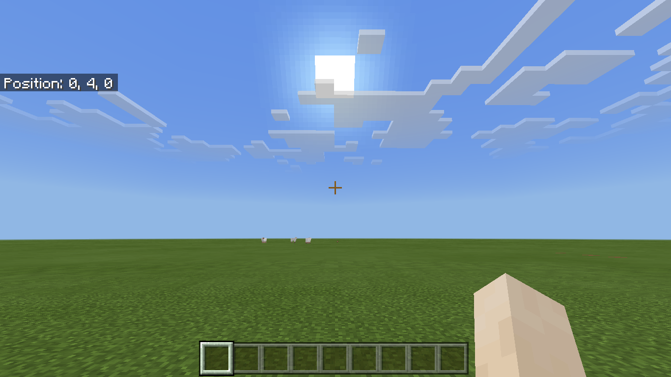 Which is the Z-axis in Minecraft?