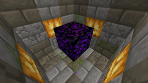 When obsidian cries, its tears will stay on the ground for a while.