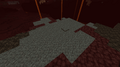 Gravel in the Nether.