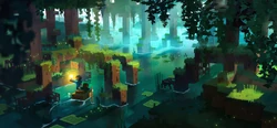 Swamp concept art.