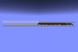 With the same amount of space given, these spiders can spawn under the bottom slabs, but not under the glass blocks, because glass is a full block, even though it is transparent, but slabs are not full blocks.