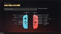 Default Nintendo Switch full controller diagram.