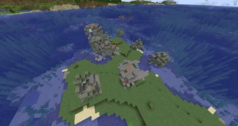 Uma ruína oceânica sobre a terra.