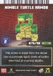 Nimble Turtle Armor Card Back MCDA