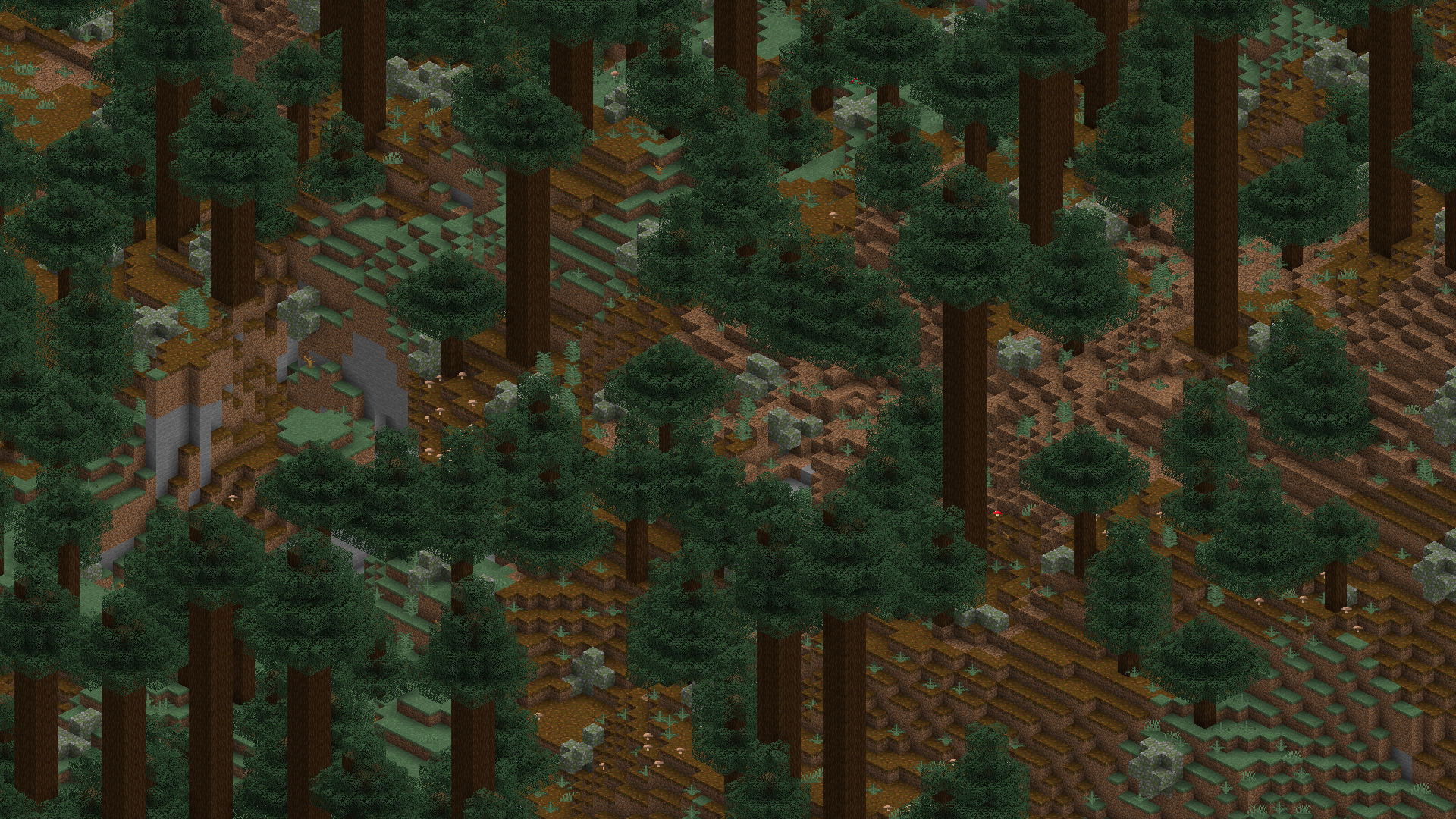 Giant Tree Taiga Hills in Minecraft