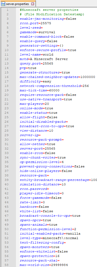 Modifying the Render Distance and Simulation Distance Settings on