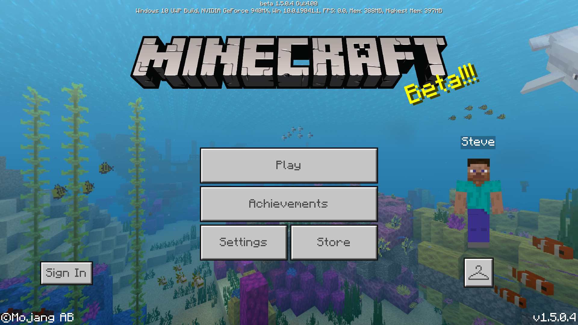 Bedrock Edition beta 1.17.0.52 – Minecraft Wiki