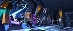 A Llama in promotional artwork for the Exploration Update.