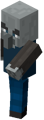 A Royal Guard's isometric idle render without equipment.