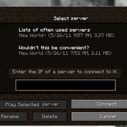 Server list