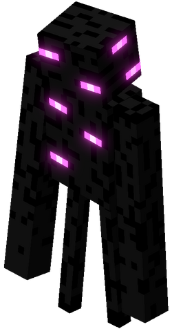 Enderman and Enderlings (Minecraft Dungeons) by 1i2l3l4a5g6e7r on