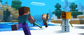 Promotional artwork released by Mojang alongside Combat Test 5.