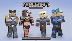 Promotional image for Skin Pack 2. (Gears of War characters)