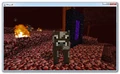 A cow in the nether.