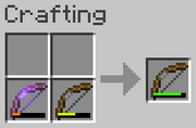 How to repair tools using a crafting grid