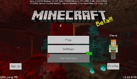 MCPE-1.16.0.58