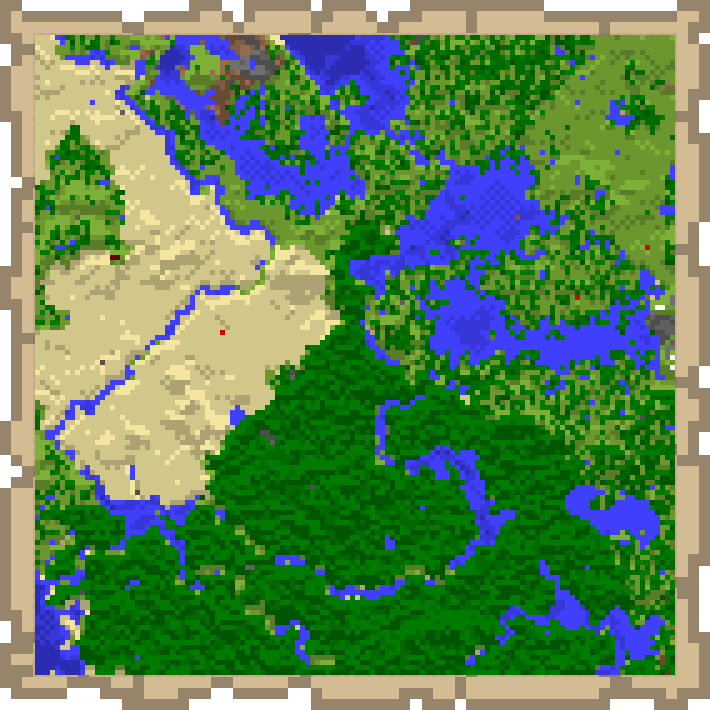 mapa do tesouro minecraft como usar