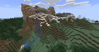 Uma foto de um bioma de montanhas.