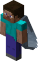 Steve in elytra
