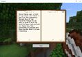 how to write on books in minecraft