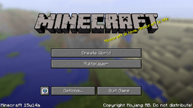 Java Edition 15w14a Official Minecraft Wiki