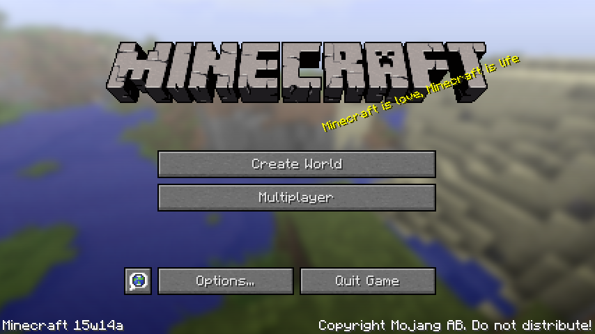 Java Edition 15w14a Minecraft Wiki