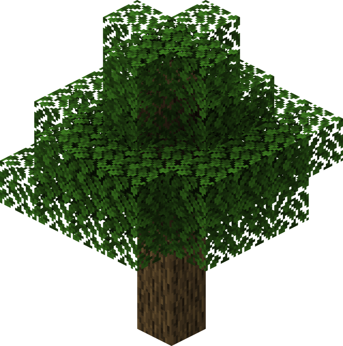 Minecraft, ANGRY LEAF BLOCK!!