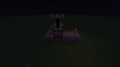 The redstone beneath the piston should not be active, and therefore the redstone on the left should also not be active