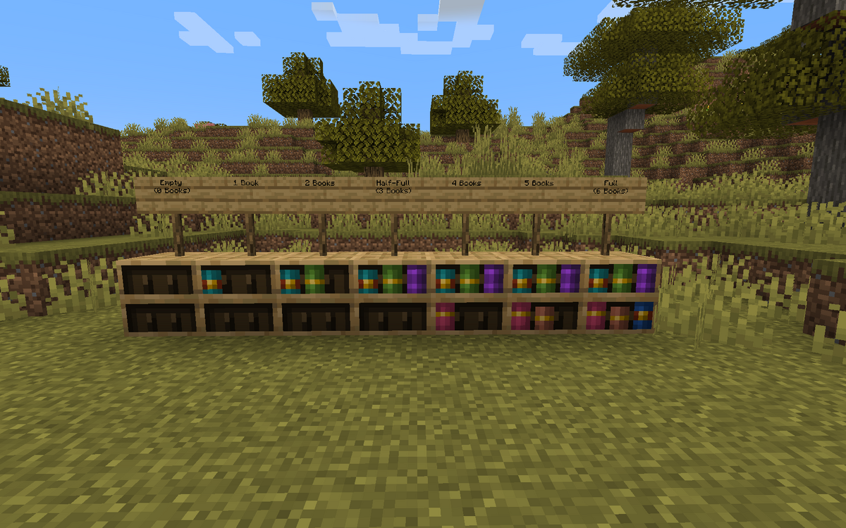 Chiseled Bookshelf Minecraft Wiki