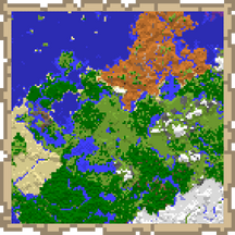 Complete Earth map with custom ore generation and accurate biomes (world  save in comments) : r/Minecraft