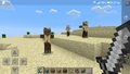 First image of husks in Bedrock Edition.