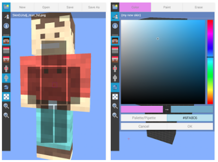 Planet Minecraft Skin Editor 3D Minecraft Skin