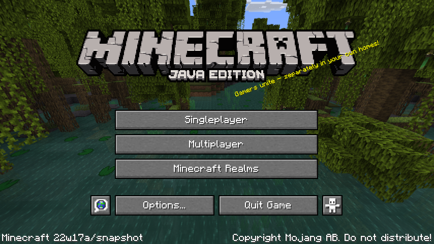 Minecraft: Java Edition Unofficial Category Extensions - Speedrun