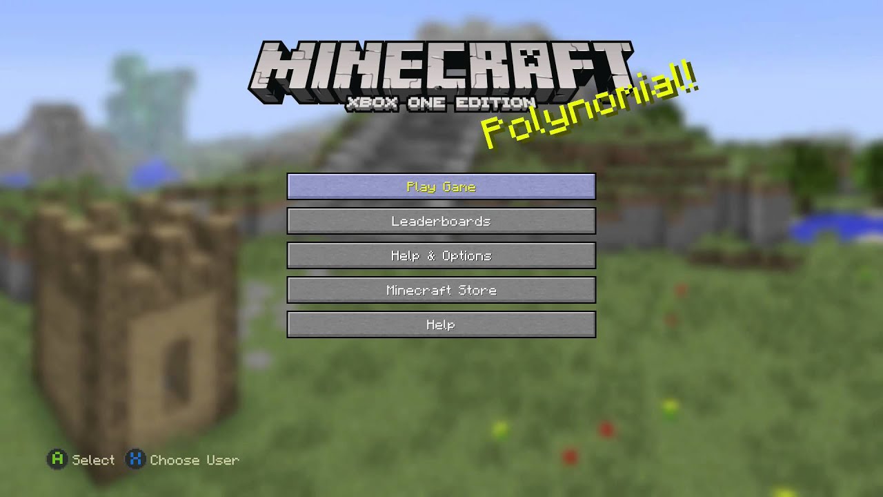 Minecraft Xbox 360 + PS3 - HOW TO USE CLASSIC CRAFTING GUIDE 