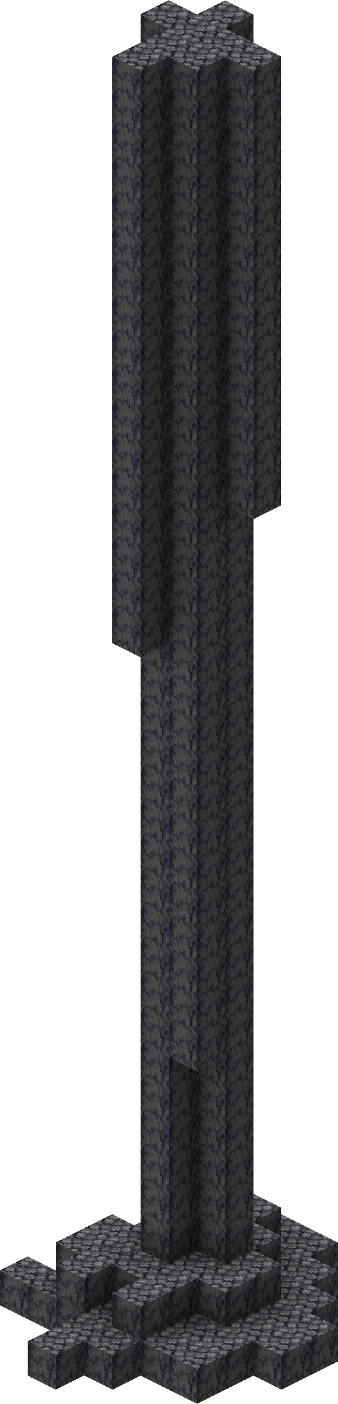 A basalt pillar