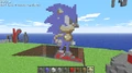 Sonic pixel art.