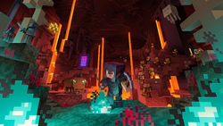 Download Minecraft 1.16.101 Nether Update apk free: Full Version