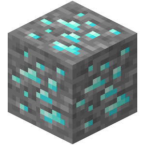 minecraft diamond ore texture