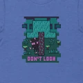 Another official T-Shirt labeled "Don't Look," this time in a Warped Forest.