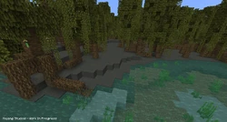 Development image of a mangrove swamp.
