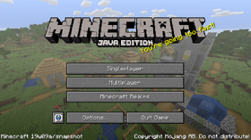 Java Edition 19w09a Official Minecraft Wiki