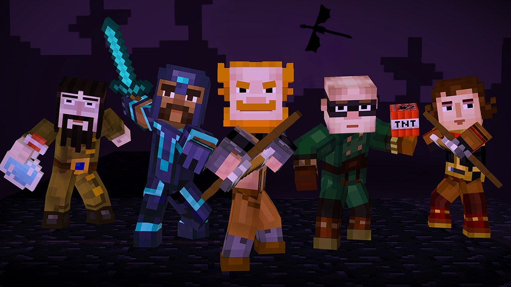 Minecraft story mode order of sales the stone