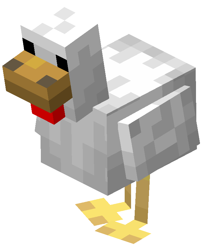 pet chicken minecraft