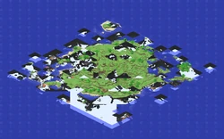 A bugged isometric screenshot.