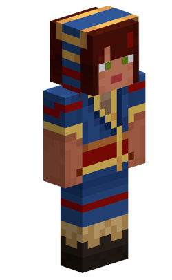 Llama, a hero from Minecraft Dungeons dressed like an actual llama.