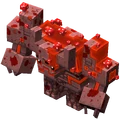 The Mooshroom Monstrosity, a Redstone Monstrosity that has been corrupted and reactivated by mushrooms.