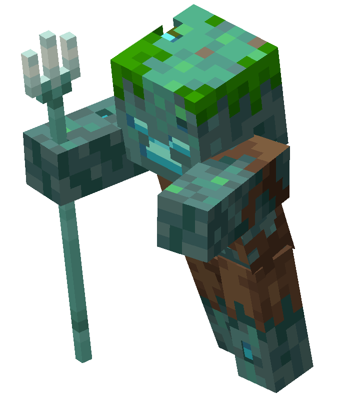 Minecraft DungeonsTrident Drowned Minecraft Wiki