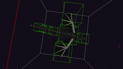 Ender dragon green hitboxes