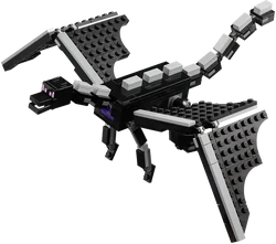LEGO Minecraft ender dragon minifigure (third version).